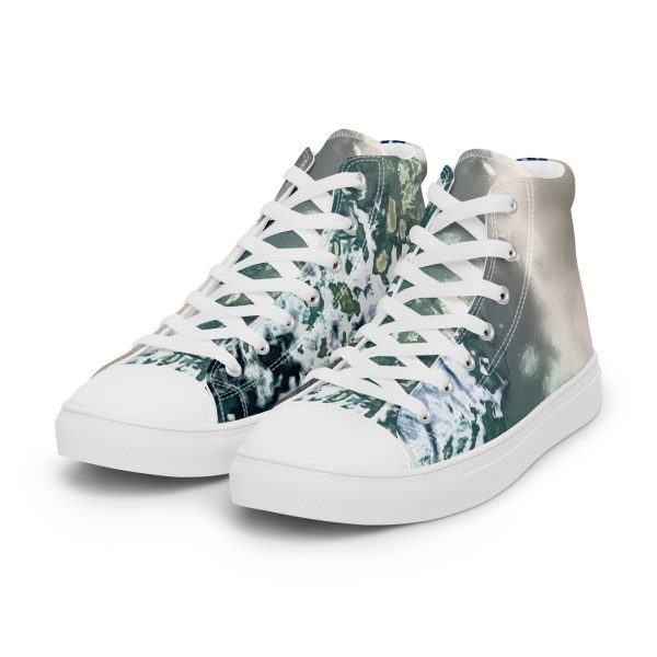 Women’s high top canvas shoes - Image 35