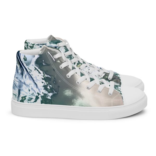 Women’s high top canvas shoes - Image 38